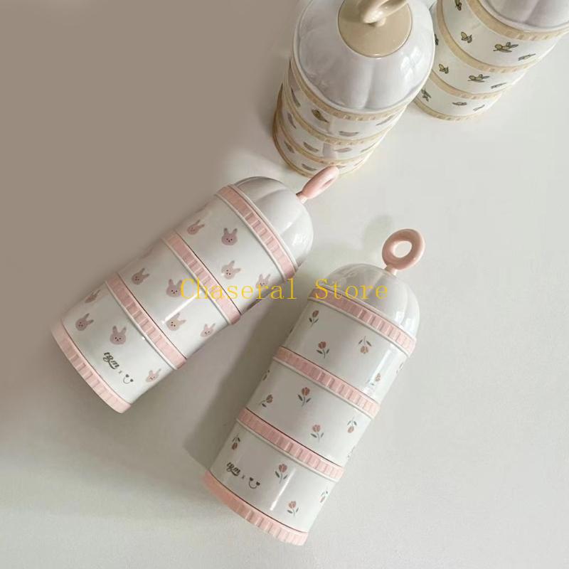 Dry Food Baby - Caja dispensadora fórmula para bebé E7CE,