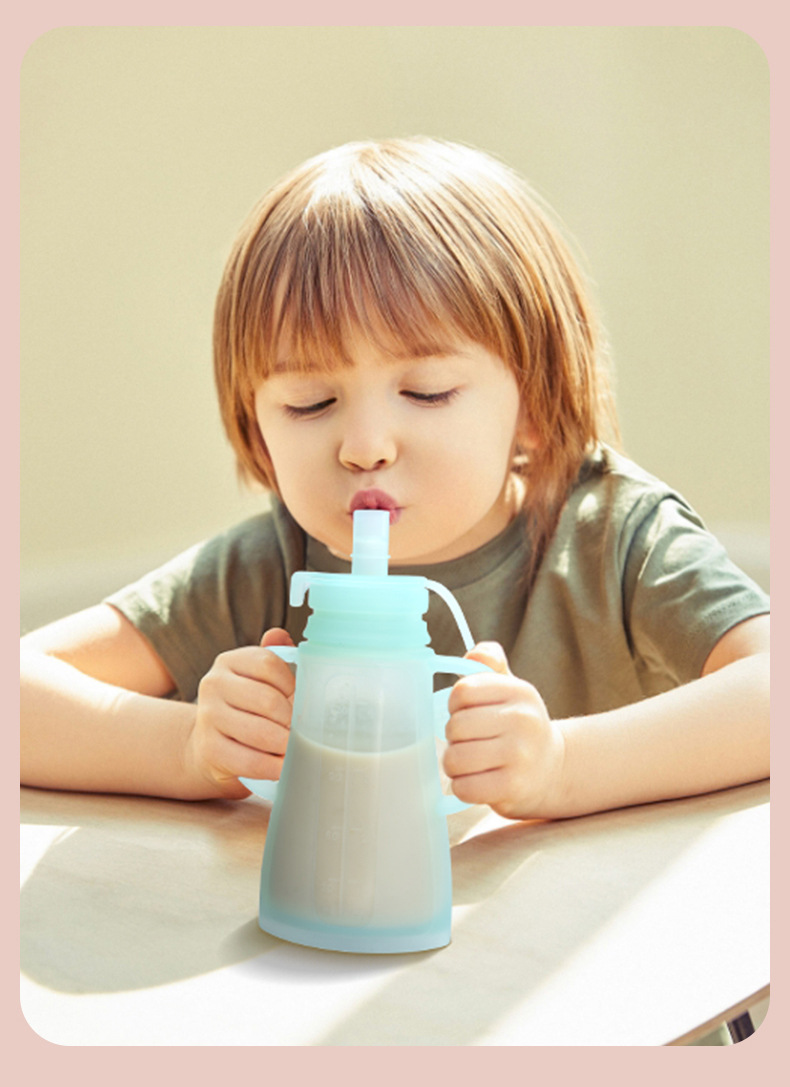 Baby Food Packaging - Bolsa Reutilizable de Silicona para Almacenar