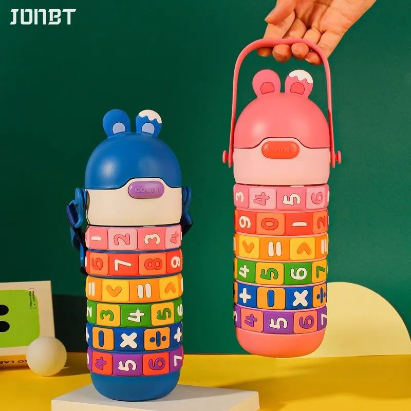 Baby Food Thermos - Botella térmica creativa para niños, rompecabezas