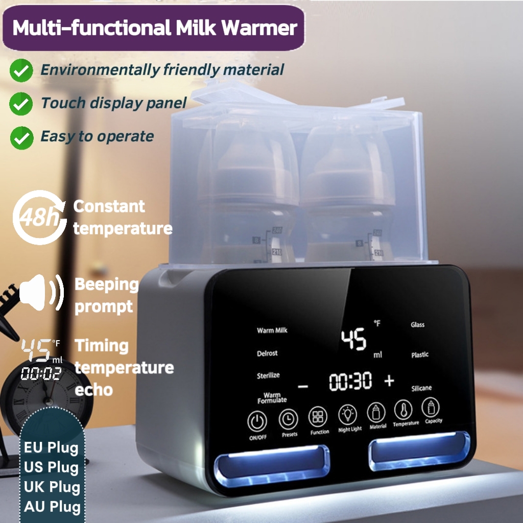 Baby Food Blender And Steamer - Calentador de leche materna multifunción para