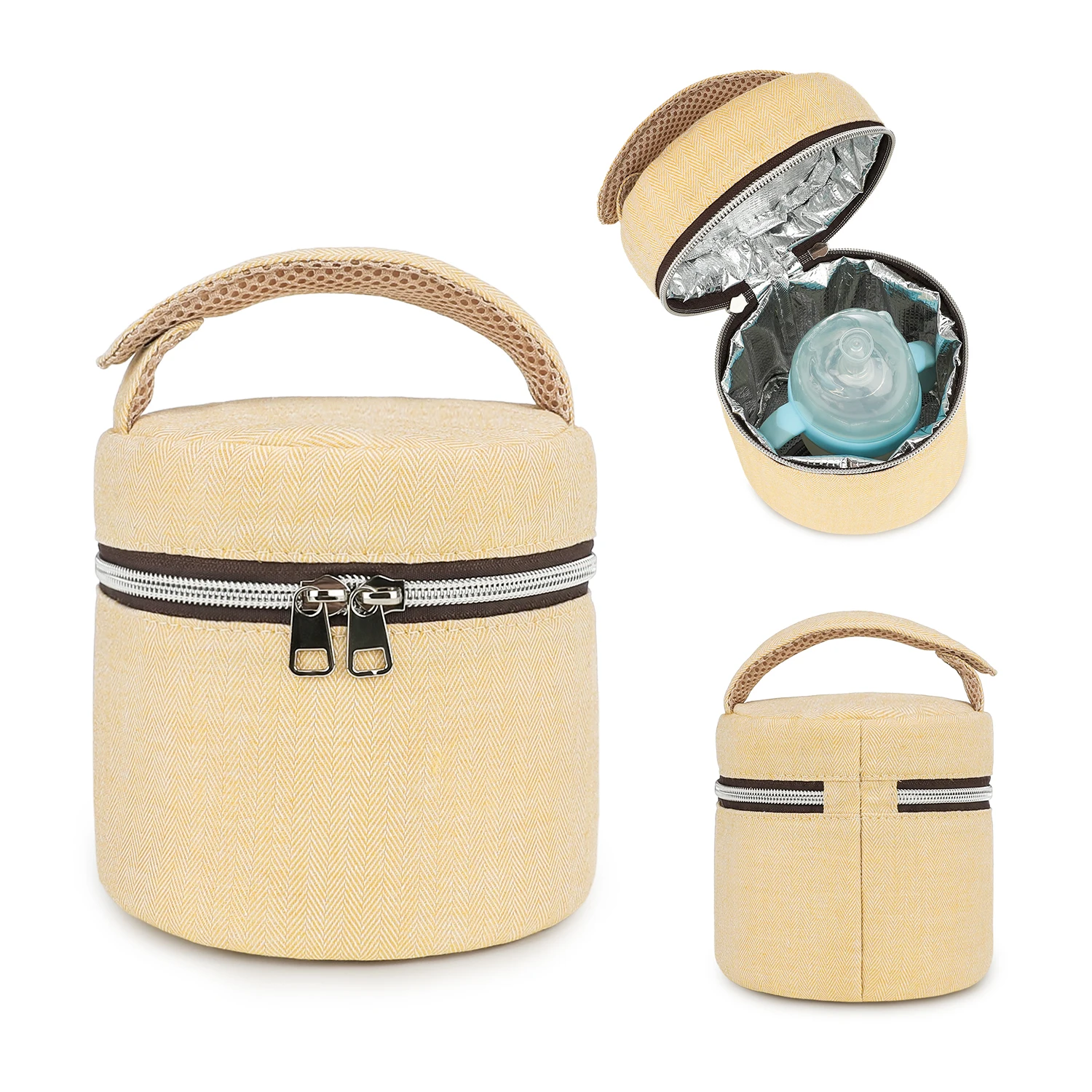 Baby Food Packaging - Bolsa para biberones impermeable, con temperatura