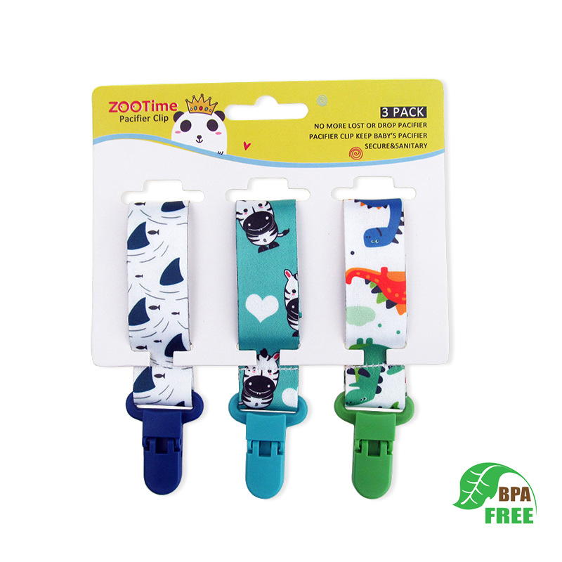 Baby Food Pacifier - Cadena para chupete de bebé, Clip