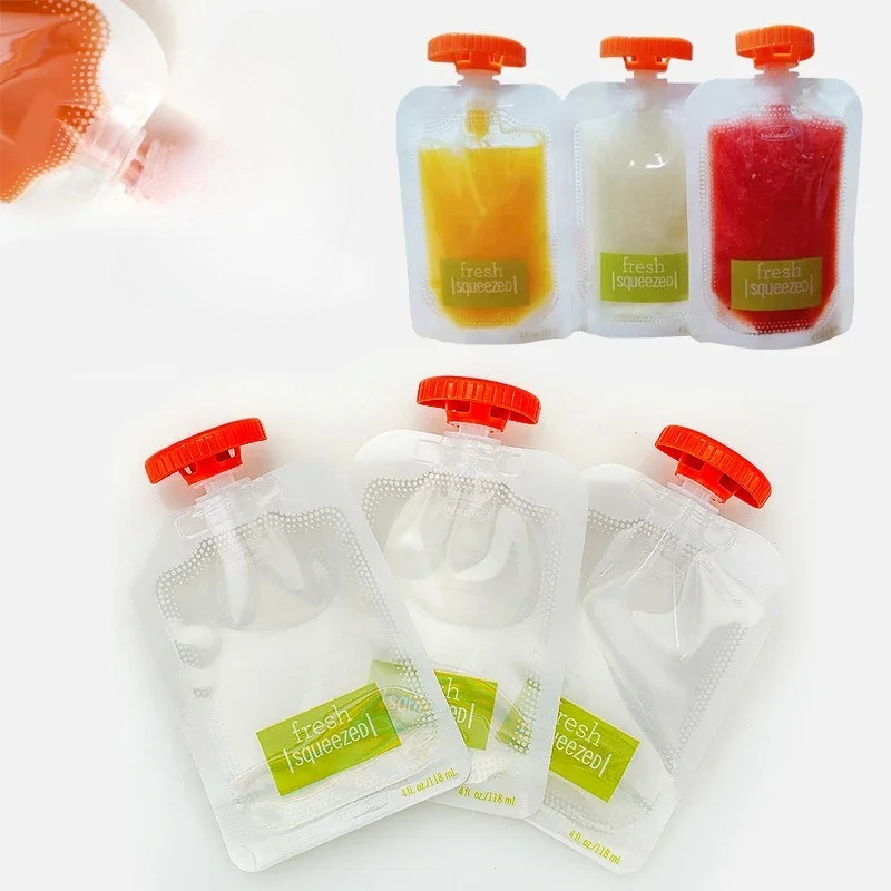 Caja de jugo y comida para beb - Baby Food Packaging reseña y precio