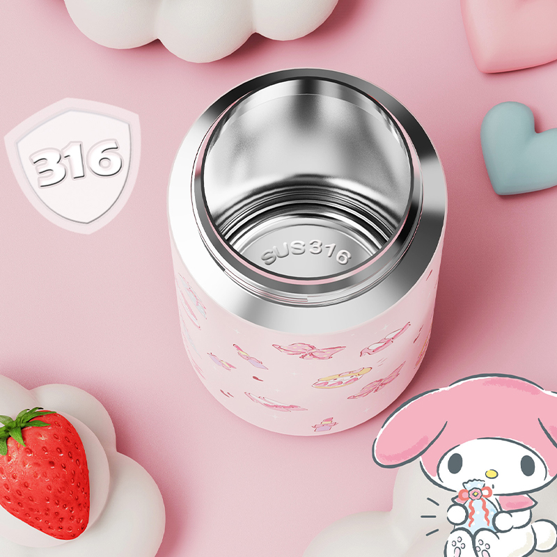 Botella Térmica X&W de Sanrio  - Baby Food Thermos reseña y precio