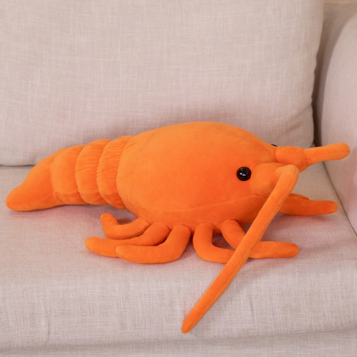 Peluches de langosta roja Kawa - Baby Food Shrimp reseña y precio
